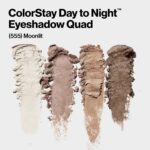Revlon Eyeshadow Palette by Revlon, ColorStay Day to Night Up to 24 Hour Eye Makeup, Velvety Pigmented Blendable Matte & Shimmer Finishes, 555 Moonlit, 0.16 Oz, 555 Moonlit, 0.16 oz - Image 3