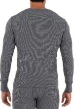 Fruit of The Loom Mens Recycled Waffle Thermal Underwear Crew Top (1 and 2 Packs) - Image 3
