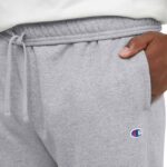 Champion Men's Sweatpants, Fleece, Comfortable Relaxed-bottom Pants for Men (Reg. Or Big & Tall) - Image 4