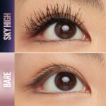 Maybelline Lash Sensational Sky High Washable Mascara Makeup, Volumizing, Lengthening, Defining, Curling, Multiplying, Buildable Formula, Very Black, 1 Count - Image 2