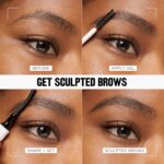 Revlon PhotoReady Lifting Brow Gel, Tinted Eyebrow Lamination with Spoolie Brush, Conditions, Shapes & Defines, 801 Clear, 0.23 fl oz - Image 6