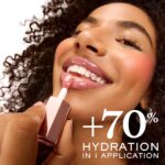 Lancôme Lip Idôle JuicyTreat Oil-in-Gloss -24HR Hydrating Gloss with Squalane for Instant Shine - Image 3