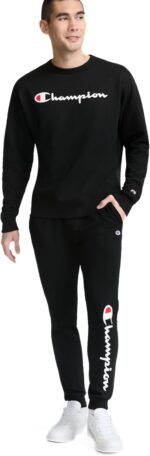 Champion Men's Powerblend Fleece Joggers - Image 5