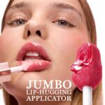 Lancôme Lip Idôle JuicyTreat Oil-in-Gloss -24HR Hydrating Gloss with Squalane for Instant Shine - Image 4