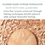 Suggest a better title and return a single title only without any other comments: K'APEINE Baked Powder Foundation, Oil Control Correcting Foundation Matte Natural Finish Smooth Lightweight Setting Powder Palette Brighten Color Correcting Powder Foundation for Women-02# - Image 2