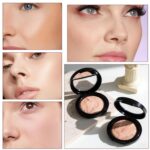 Suggest a better title and return a single title only without any other comments: K'APEINE Baked Powder Foundation, Oil Control Correcting Foundation Matte Natural Finish Smooth Lightweight Setting Powder Palette Brighten Color Correcting Powder Foundation for Women-02# - Image 7