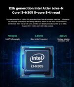 Lenovo 24 All-in-One Intel i3-N305 8-Core Desktop Computer, 32GB DDR4, 1TB PCIe SSD, Lifetime Office 365 for Web, 23.8" 1080P AIO for Home, WiFi, Bluetooth, KB & Mouse, Dark Gray, Windows 11 Home - Image 2