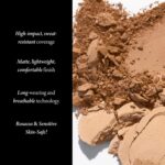 Suggest a better title and return a single title only without any other comments: LAURA GELLER NEW YORK Baked Double Take Powder Foundation - Medium - Buildable Medium to Full Coverage - Matte Finish - Image 3