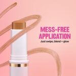 Suggest a better title and return a single title only without any other comments: Revlon Glimmer Tinted Moisturizer Stick for Face, Lightweight Foundation, Hydrating Skincare-Infused Makeup, 110, 0.31 oz - Image 6