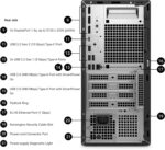 Dell Pro Tower Plus Desktop Computers, Intel 20-Core Ultra 7 265 (13 Tops NPU), 32GB DDR5 RAM, 1TB PCIe SSD, Copilot AI Business PC, DVDRW, 3 DisplayPorts, 2 Type-C, Windows 11 Pro - Image 4