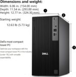 Dell Pro Tower Plus Desktop Computers, Intel 20-Core Ultra 7 265 (13 Tops NPU), 32GB DDR5 RAM, 1TB PCIe SSD, Copilot AI Business PC, DVDRW, 3 DisplayPorts, 2 Type-C, Windows 11 Pro - Image 5
