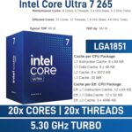 Dell Pro Tower Plus Desktop Computers, Intel 20-Core Ultra 7 265 (13 Tops NPU), 32GB DDR5 RAM, 1TB PCIe SSD, Copilot AI Business PC, DVDRW, 3 DisplayPorts, 2 Type-C, Windows 11 Pro - Image 2