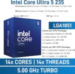 Dell Pro Tower Plus Desktop Computers, Intel 14-Core Ultra 5 235 (13 Tops NPU), 32GB DDR5 RAM, 1TB PCIe SSD, Copilot AI Business PC, DVDRW, 3 DisplayPorts, 2 Type-C, WiFi Adapter, Windows 11 Pro - Image 2