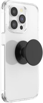 PopSockets Adhesive Phone Grip, Holder, Phone Stand, Black - Black - Image 2