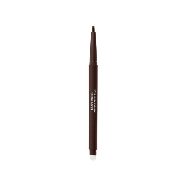 CoverGirl Perfect Point Plus Eyeliner Pencil, Espresso, Long-Lasting, Versatile Brown Eyeliner, Soft Smudging Tip, No Sharpening Needed, Pack of 1