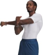Under Armour Men's HeatGear Compression Short-Sleeve T-Shirt - Image 6
