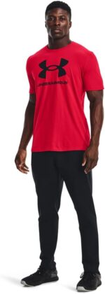 Under Armour Men's Sportstyle Logo Short Sleeve T Shirt - Image 3