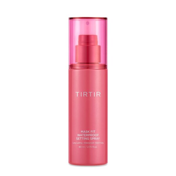 Suggest a better title and return a single title only without any other comments: TIRTIR Waterproof Setting Spray – 24 Hour Long Lasting Fix, Sweatproof Water Resistant Makeup Finisher – Ethanol Free, Semi Matte Finish for Oily Skin – Korean Makeup Fixer