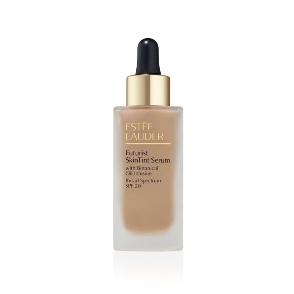 Suggest a better title and return a single title only without any other comments: Estée Lauder Futurist Skin Tint Serum Foundation SPF 20 with Glycerin | Light Coverage, 1.0 Fl Oz