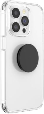 PopSockets Adhesive Phone Grip, Holder, Phone Stand, Black - Black - Image 3