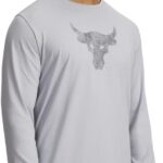 Under Armour Mens Project Rock Brahma Bull Long Sleeve