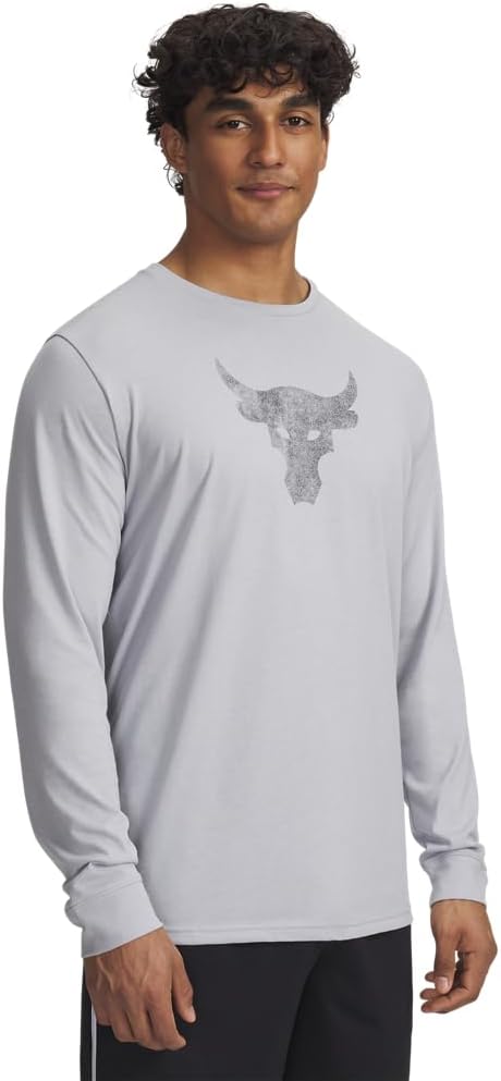 Under Armour Mens Project Rock Brahma Bull Long Sleeve