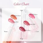 BOM COSMETICS Lip Flash Tint #04 Mauve Mist, Sheer Hydrating Glossy Lip Tint, Lightweight Lip Stain with Almond Oil, Buildable Long-Lasting Color, Dewy Shine, Korean Beauty Makeup - Image 4