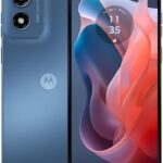 Motorola Moto G Play | 2024 | AT&T Unlocked 4G LTE | 4/64GB | 50 MP Camera | Sapphire Blue (Renewed)