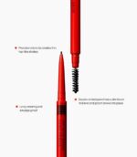 MAKE Beauty Nano Brow, Micro Eyebrow Pencil. Long-Lasting Smudgeproof Eye Brow Makeup for Hairlike Lines. Precision Liner for Natural-Looking Eyebrows - Shade, Cool Taupe Medium Brown - Image 6