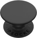PopSockets Adhesive Phone Grip, Holder, Phone Stand, Black - Black