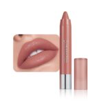 Maroon Hydrating Cream Lipstick Lip Crayon for Women, Moisturizing Lipstick Long Lasting Waterproof, Retractable Lips Crayon Liner Goes on Smoothly, Lipgloss Tinted Lip Balm + Lips Color in One, 06