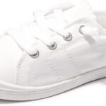 Women's Slip On Canvas Sneaker Low Top Casual Walking Shoes Classic Comfort Flat Fashion Sneakers