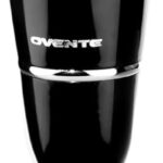 OVENTE Immersion Hand Blender, 300W Corded Electric Handheld Stick Mixer with 2 Mixing Speeds and Stainless Steel Blades for Smoothies, Purees & Baby Food, Black HS560B