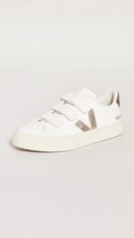 Veja Women's Recife Logo Sneakers, Extra/White/Platine, 7 Medium US - Image 4