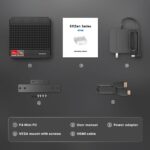 BOSGAME P4 Dual LAN Mini PC Ryzen 7 5700U 16GB DDR4 RAM 512GB SSD, 11 Pro Desktop Computers, Triple 4K Displays, Support PS3 Emulator, WiFi 6E, BT5.2 - Image 6