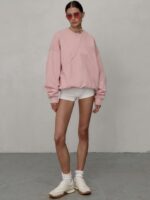 Casual Sneaker for Women Lace-Up Trendy Tennis Walking Comfortable Sneakers with Memory Foam Insole - Image 2