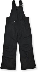 Arctic Quest Boys Girls Unisex Classic Ski & Snow Bib Overall Winter Snowsuit Water-Resistant Windproof Outdoor Rain Bib