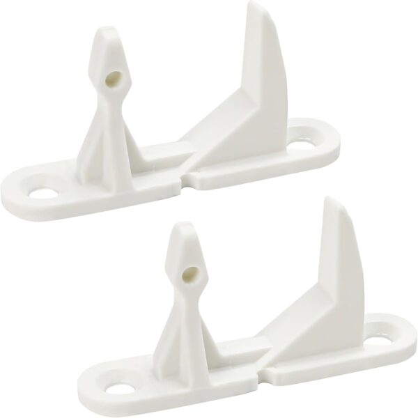 2 Pack Washer Door Striker Lock Latch Replacement Parts for Frigidaire Affinity 131763310 - Front Load Catch Fits for Gibson, for Kenmore - Replaces 131763300, AP3580441, PS890617 - Easy to Install