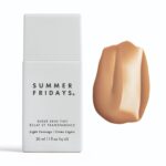 Suggest a better title and return a single title only without any other comments: Summer Fridays Sheer Skin Tint - Skin Tint with Hyaluronic Acid - Helps Diminish Uneven Skin Tone - Sheer to Light Coverage - Shade 5 - Medium with Warm Neutral Undertones (1 Fl Oz)