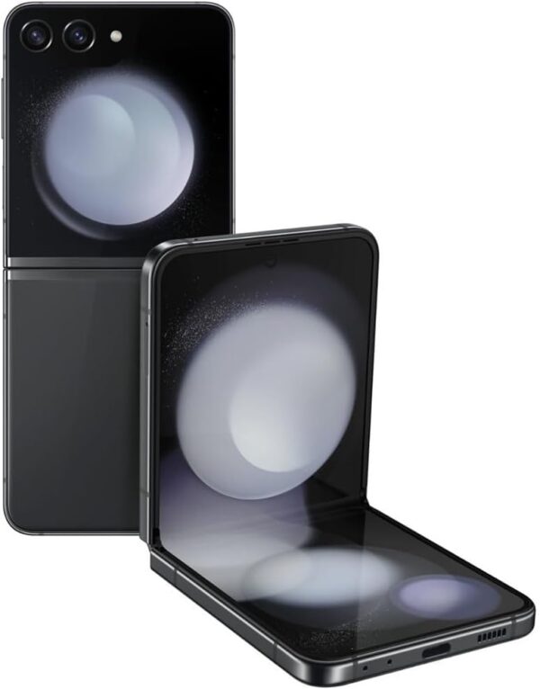 Samsung Galaxy Z Flip 5 5G, US Version, 256GB, Graphite - Unlocked (Renewed)