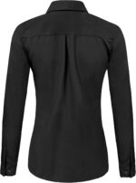 Ruisin Super Soft Wrinkle Free Button Down Shirts for Women Solid Long Sleeve Striped Formal Work Dress Blouses Tops - Image 3