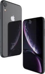 Apple iPhone XR, Fully Unlocked, 64 GB - Black (Renewed)