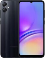 SAMSUNG Galaxy A05 (SM-A055M/DS), 128GB 4GB RAM, Dual SIM, Factory Unlocked GSM, International Version (Wall Charger Bundle) - (Black)