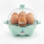 Dash Rapid Egg Cooker - Boiler, Poacher & Steamer - Includes Measuring & Recipe Guide - Dishwasher Safe - BPA Free - Holds 7 Eggs, Aqua