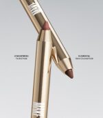 MAKE Beauty Continuum Lip Liner – Long Lasting Creamy Liner with Velvet Matte Finish – Includes Built-In Sharpener and Blending Brush – Highly Pigmented Warm Caramel Nude Lip Color – Shade, Elemental - Image 5