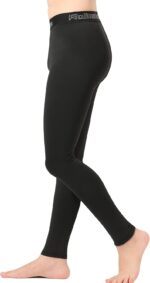 4 or 3 Pack Youth Boys' Compression Leggings Tights Athletic Pants Sports Base Layer for Kids Cold Gear - Image 3