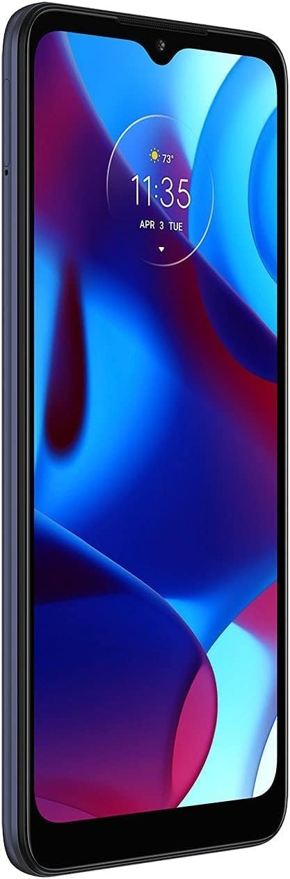 Motorola Moto G Pure, 2021, 2-Day battery, Unlocked, Made for US by Motorola, 3/32GB, 13MP Camera, Deep Indigo (Renewed)