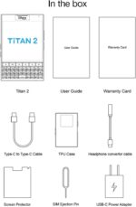 Unihertz Titan 2 The Latest 5G QWERTY Physical Keyboard 5G Smartphone Android 15 Dual Screen 5050mAh Large Battery Capacity 12+512GB Memory Compatible with T-Mobile, Verizon and AT&T only - Image 6