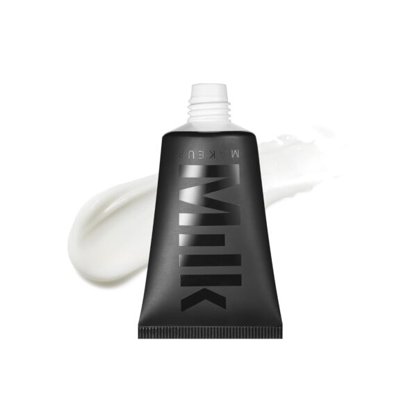 Suggest a better title and return a single title only without any other comments: Milk Makeup Pore Eclipse Mattifying Primer – Blurs Pores, Controls Shine + Holds Makeup for Up to 12 Hours – Creates a Smooth, Even Base for a Soft, Long-Lasting Matte Finish