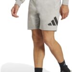 adidas Men's Essentials Big Logo Single Jersey 7-Inch Shorts